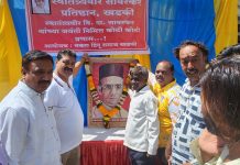 स्वातंत्र्यवीर सावरकर यांच्या 143 व्या जयंतीनिमित्त खडकीत प्रतिमा पूजन